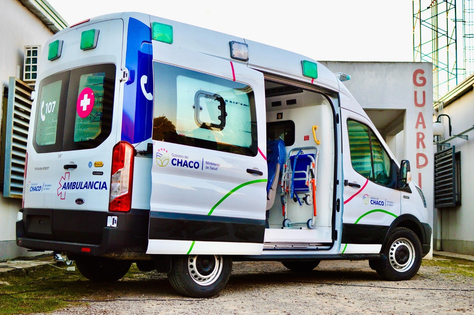 Fontana: Zdero entregó una ambulancia al hospital “Luis Fleitas”