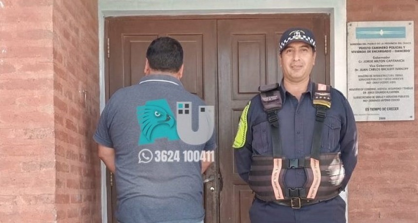 Atrapado en Gancedo: Lo buscaban hace 12 años por intento de homicidio 