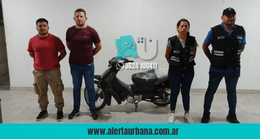 En Puerto Vilelas la policía recuperó una moto robada en Resistencia  