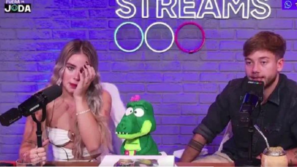 Coty Romero rompió en llanto al despedirse del stream de Telefe