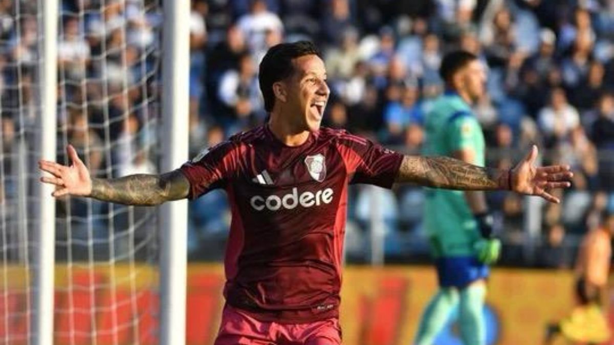 River goleó a Gimnasia y clasificó a los octavos de final del Torneo Apertura 2025