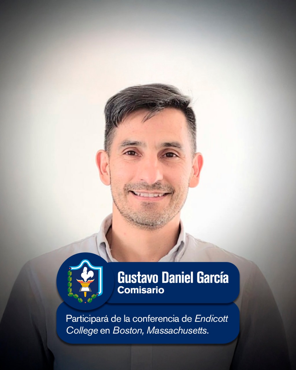 Comisario de la Policía del Chaco expone en un congreso en Estados Unidos