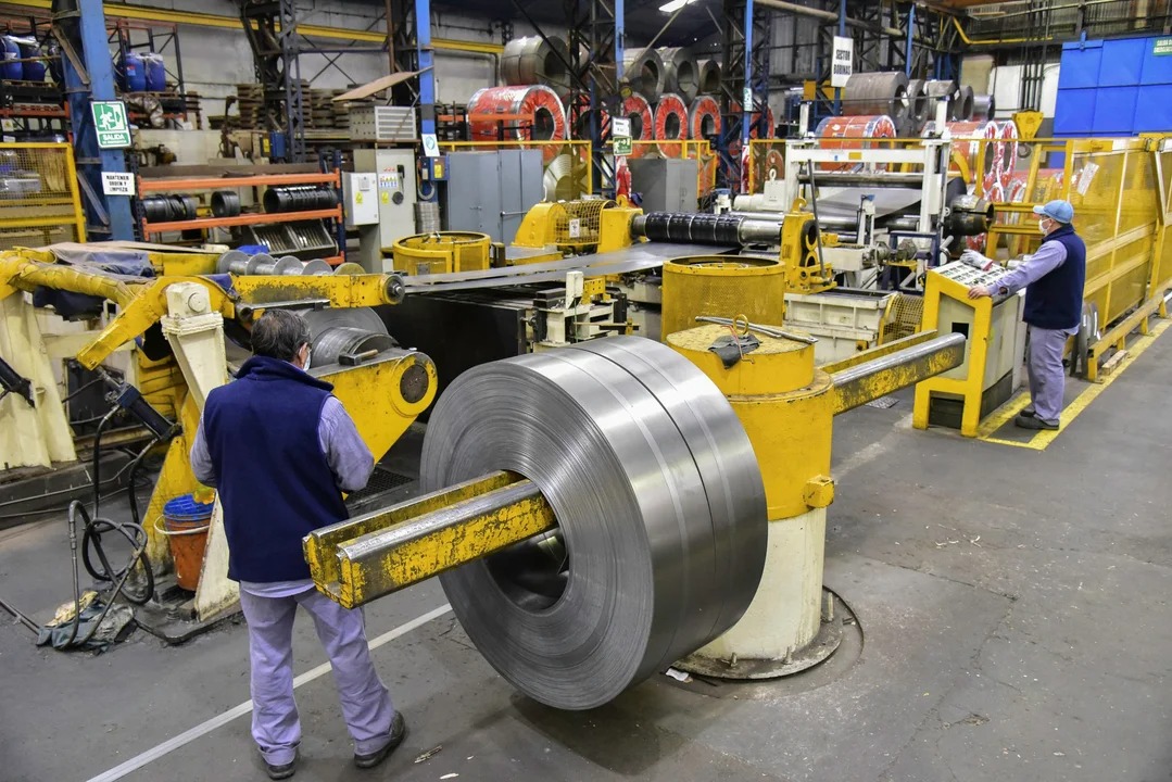    Leve aumento de la capacidad instalada en la industria