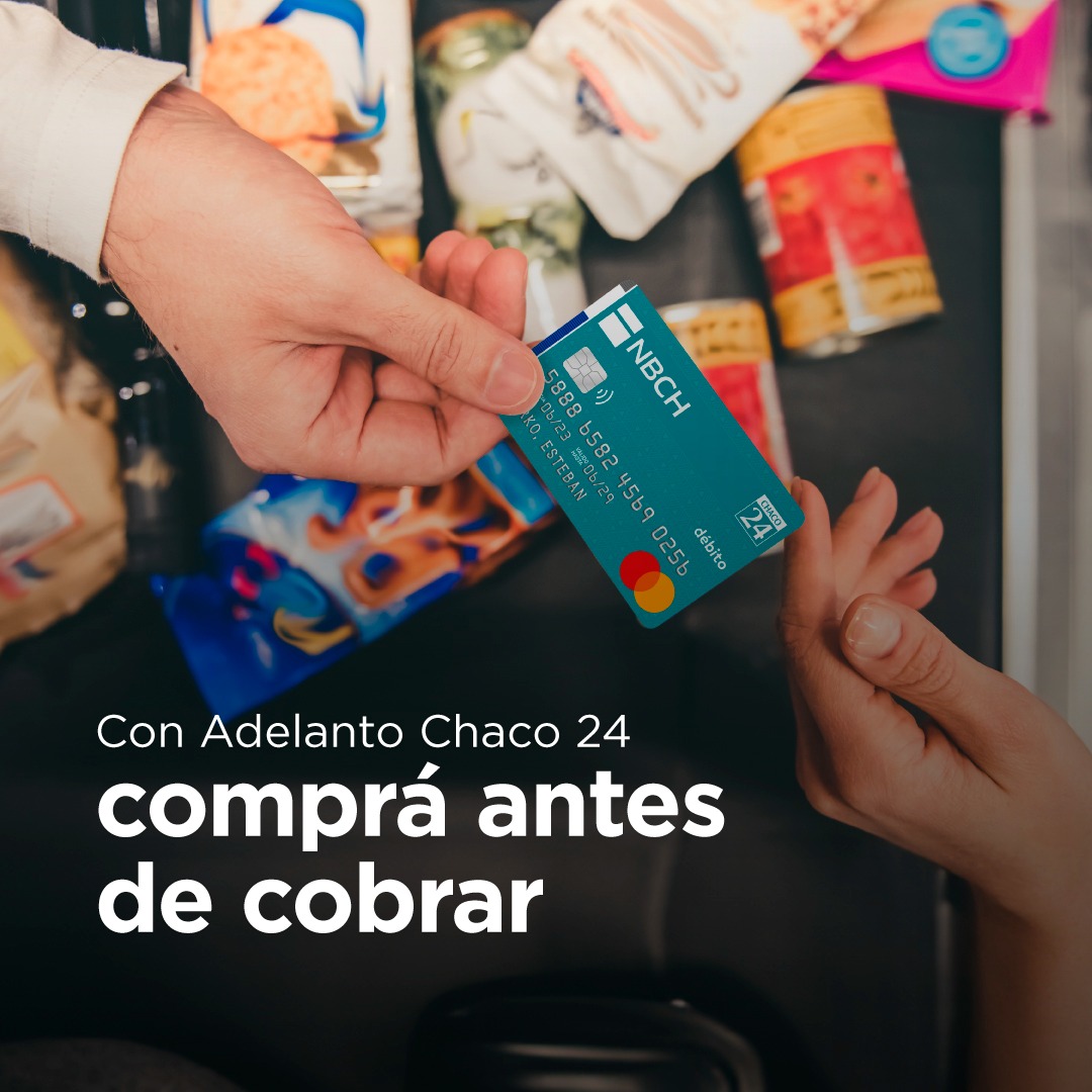 Para empleados públicos: ya está disponible Adelanto Chaco24 de NBCH