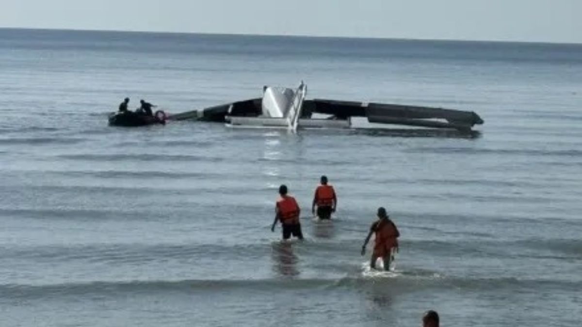 Tailandia: un avión se estrelló en el mar y murieron 6 personas