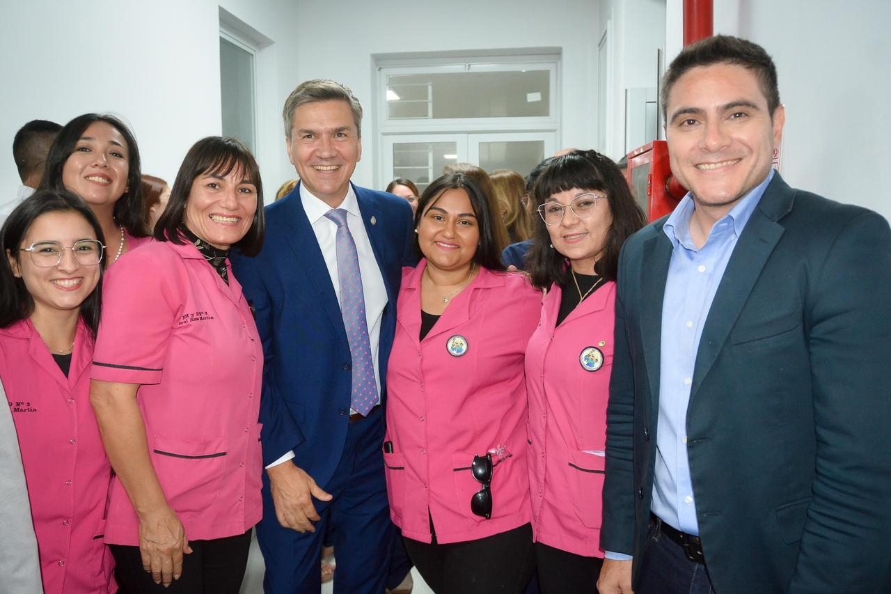 San Martín: Zdero inauguró el hospital “Félix A. Pértile” 