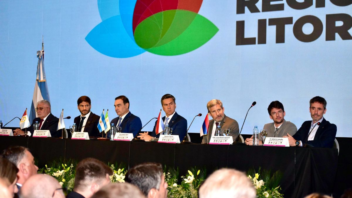 Zdero fue electo presidente pro témpore en el Encuentro de Gobernadores del Litoral