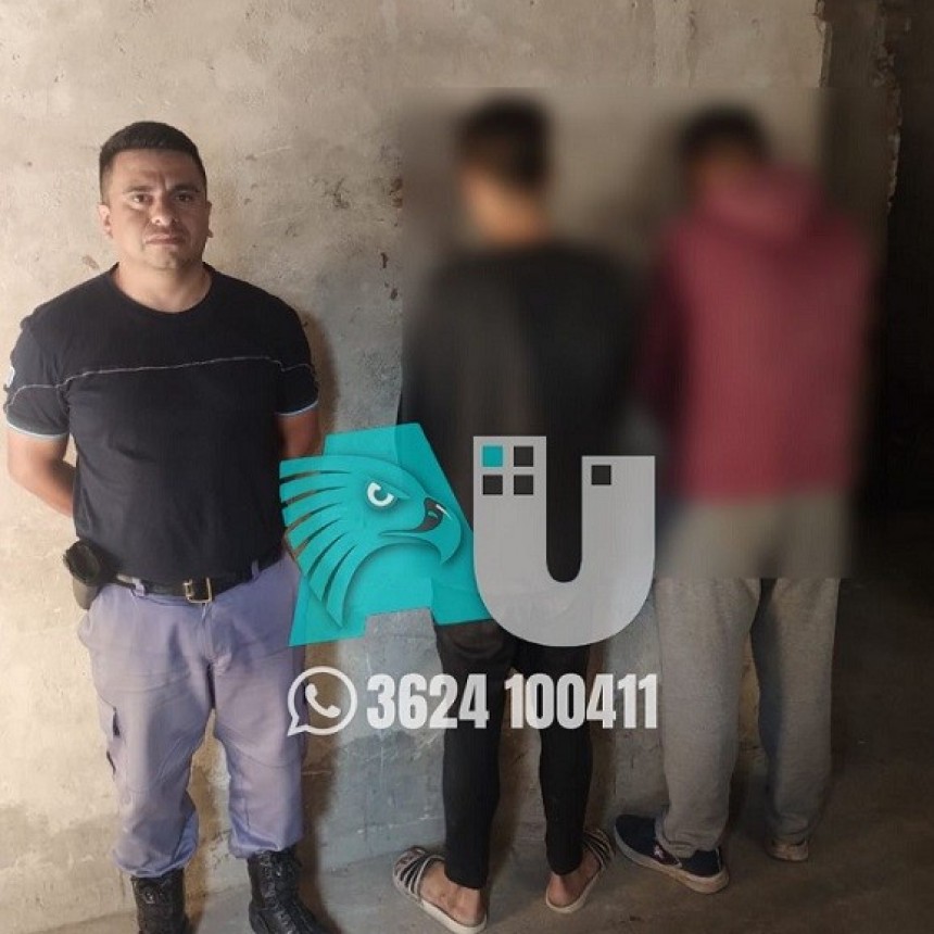 Los atraparon con el foco que acababan de sacar del alumbrado público  