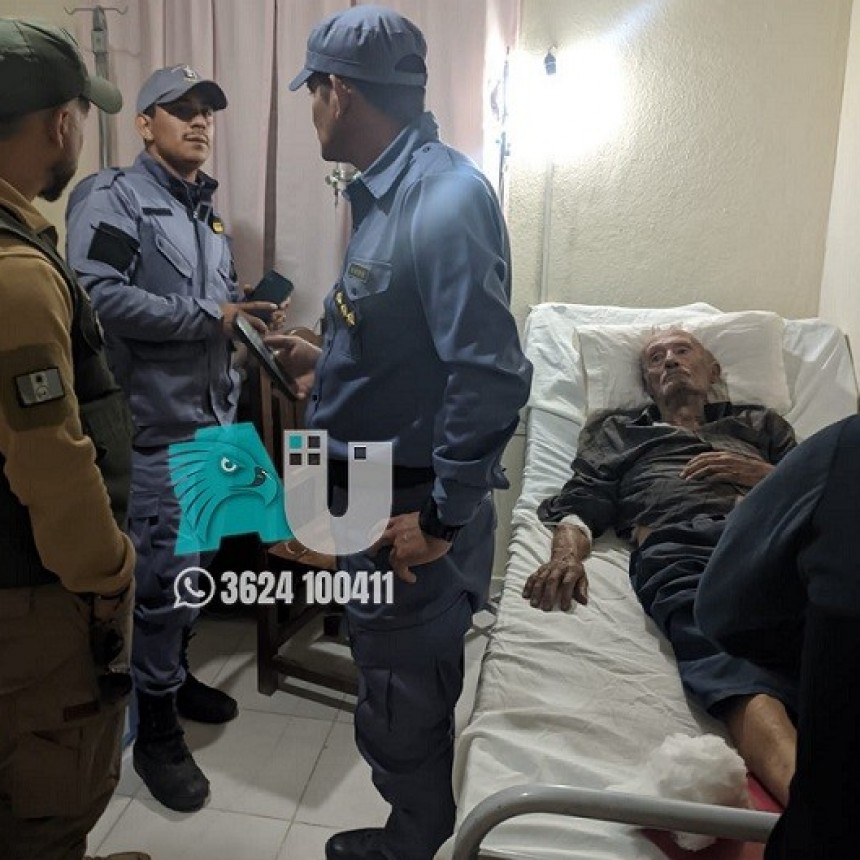 En Laguna Blanca encontraron al hombre mayor desaparecido en Barranqueras