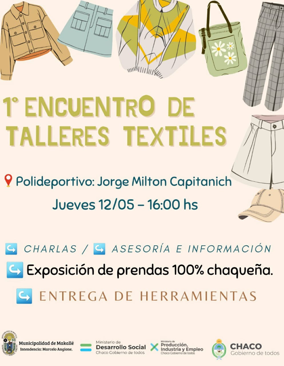 1° encuentro de Talleres Textiles en Makallé