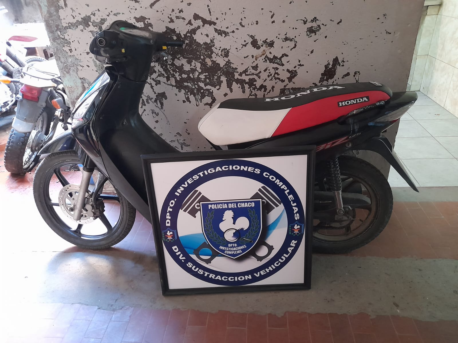 Resistencia: recuperan una motocicleta robada el domingo