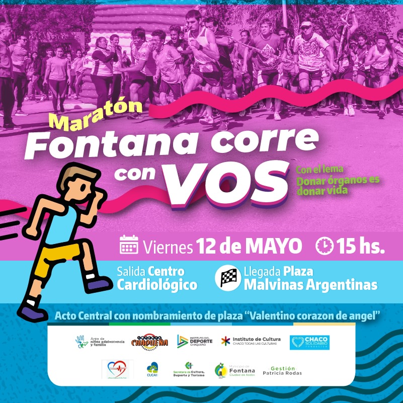 La Municipalidad lanzó la maratón Fontana Corre Con Vos