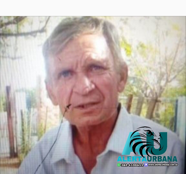 Sáenz Peña: buscan dar con el paradero de Nestor Constantino Bamba de 54 años