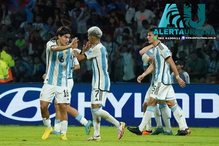 Argentina goleó 3-0 a Guatemala y se clasificó a los octavos de final del Mundial Sub 20