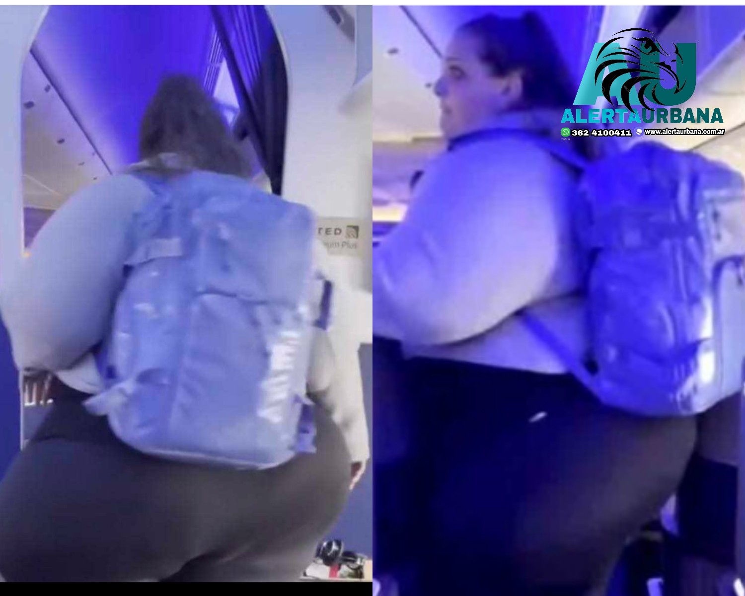 Una mujer que pesa 330 kilos, criticó el estrecho tamaño de aviones tras no caber en pasillo