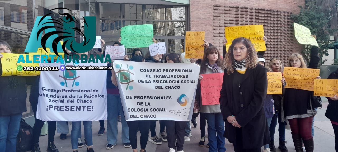 Chaco: Psicólogos sociales reclaman la validación nacional de sus títulos
