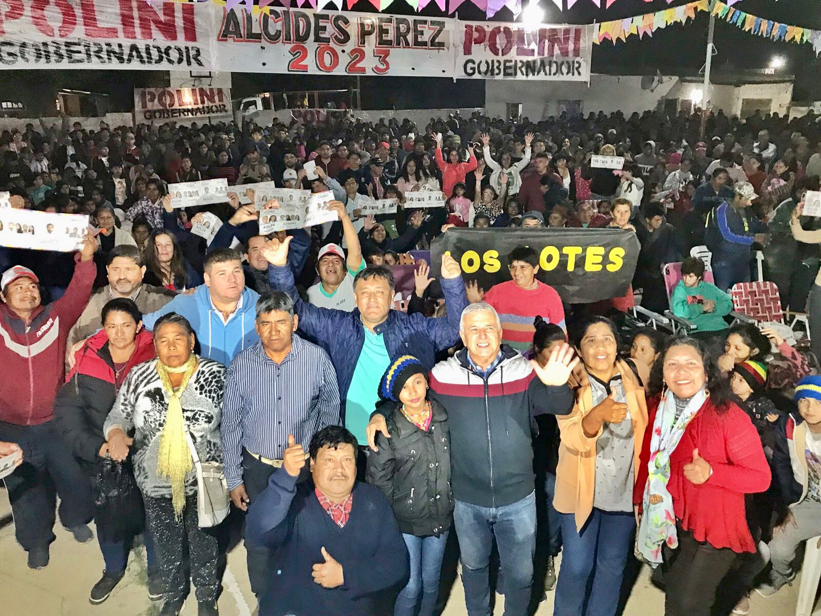 Una multitud respaldó a Polini y a Pérez actual intendente de El Sauzalito 