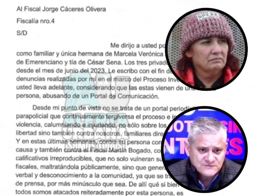 La insólita denuncia de Patricia Acuña contra Gustavo Olivello: la cuñada de Sena ahora defiende a los fiscales que critica desde hace un año