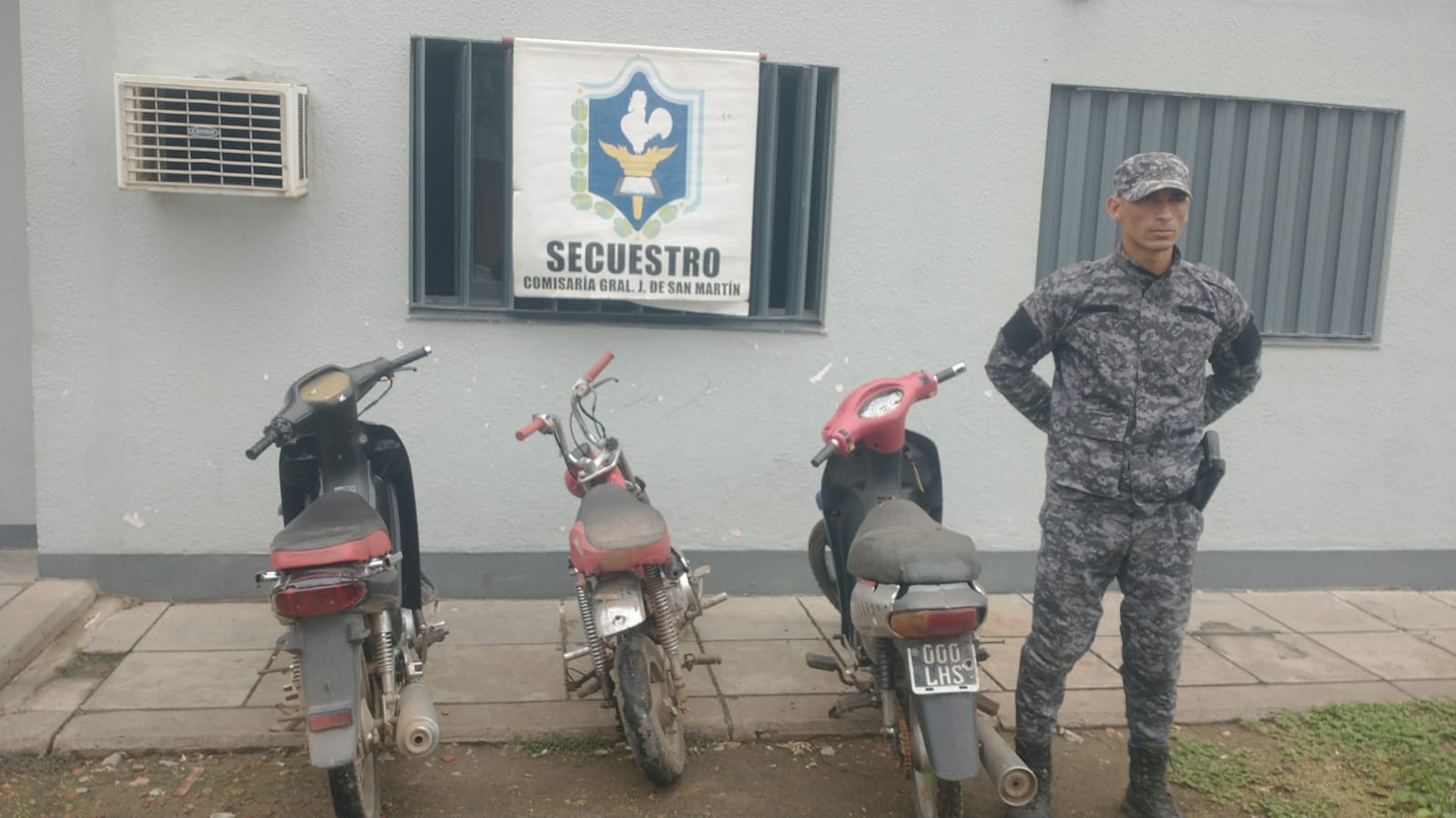 General San Martín; motocicletas secuestradas y un aprehendido en operativo prevencional