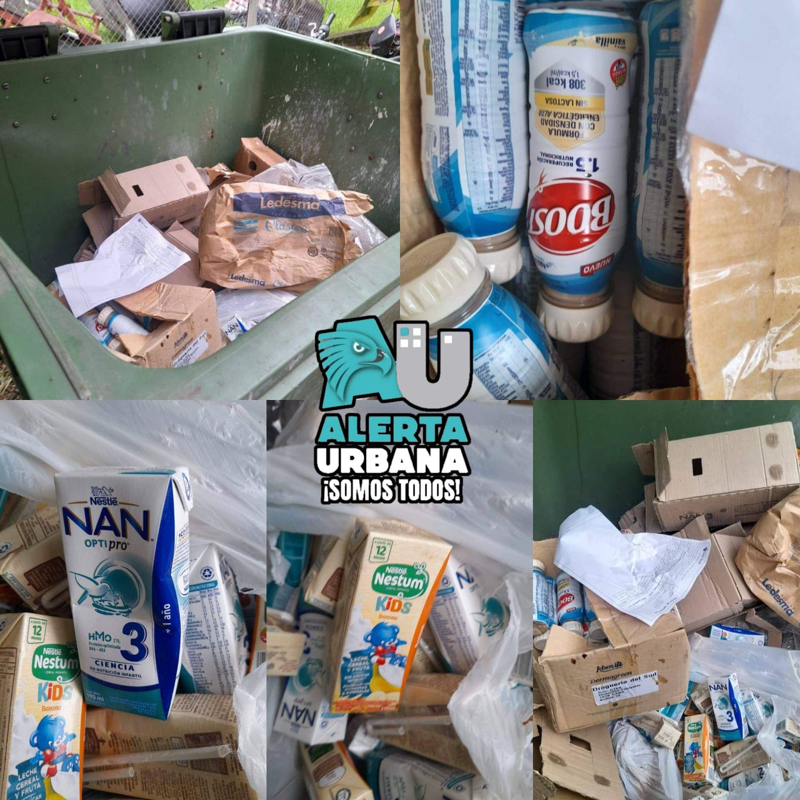 Indignación tras la aparición de alimentos en un basurero del municipio de Fontana
