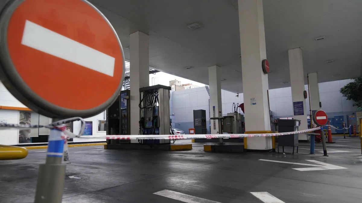 Paro nacional: anticipan que no llegará “ni una gota” de combustible a las estaciones de servicio