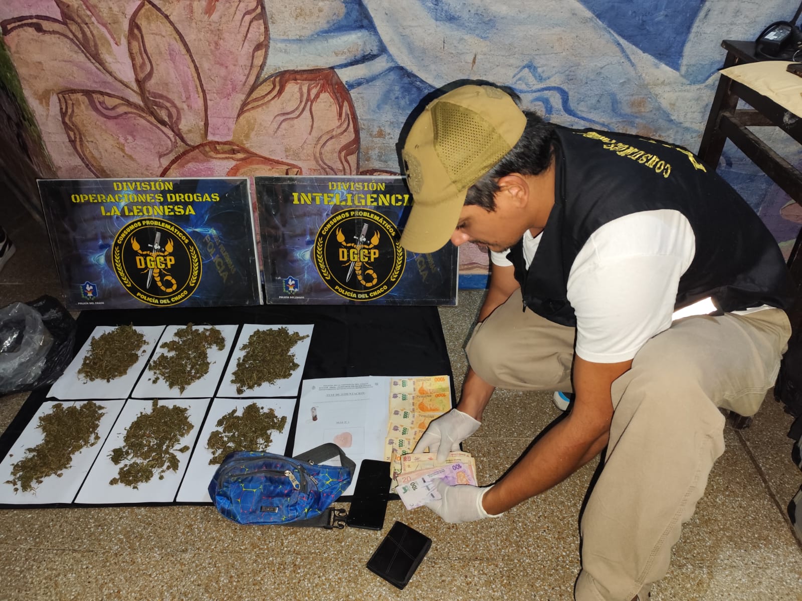 Detienen a pareja con más de 200 gramos de cogollos de marihuana en el Ítalo