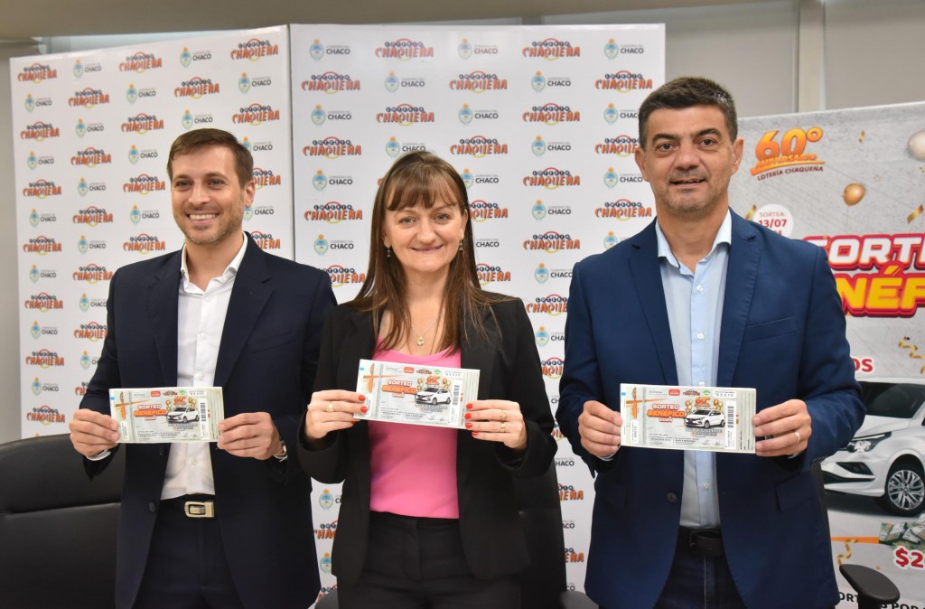 ​Lotería Chaqueña lanzó una nueva edición de los sorteos benéficos y solidarios