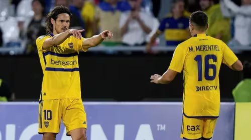 Edinson Cavani le dio un triunfo clave a Boca: le ganó 2-1 ante Sportivo Trinidense por la Copa Sudamericana