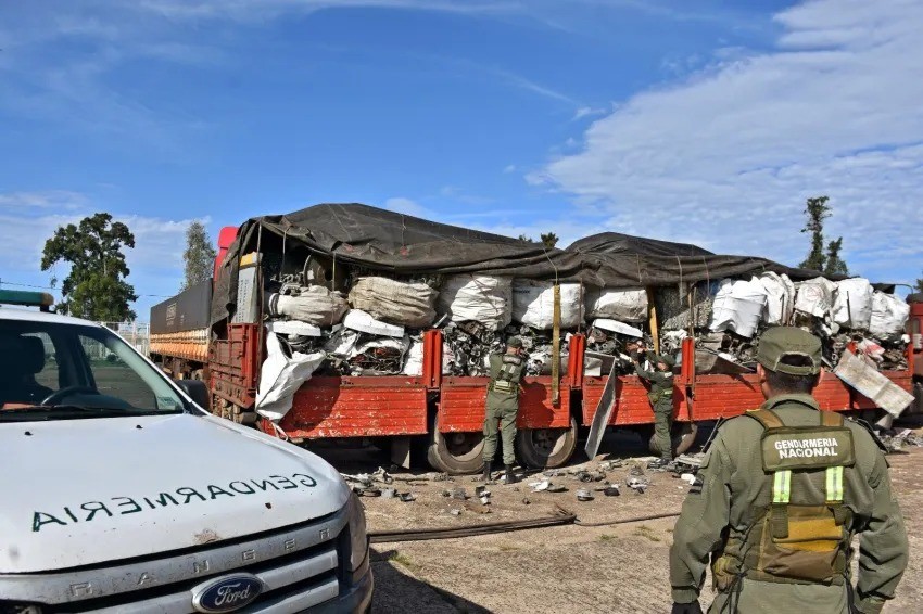 Detectaron cargamento ilegal de cobre en Paso de los Libres