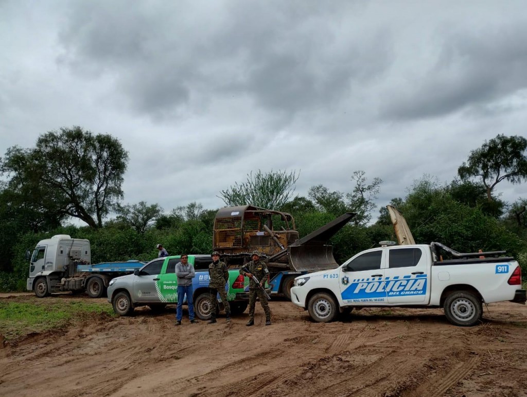 En Pampa del Infierno y Pampa de los Guanacos, nuevo operativo para conservar los bosques chaqueños
