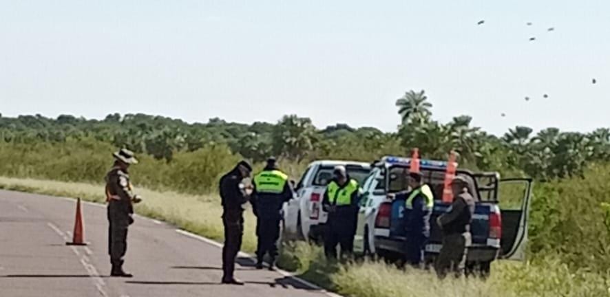 San Luis del Palmar: conducía en forma imprudente en la ruta, intentó a agredir a policías y terminó detenido