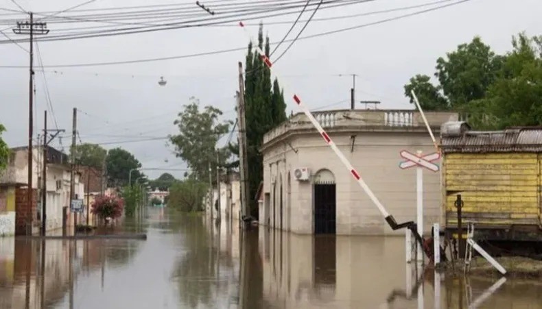 Hay evacuados en Entre Ríos y Corrientes tras las inundaciones de Brasil 