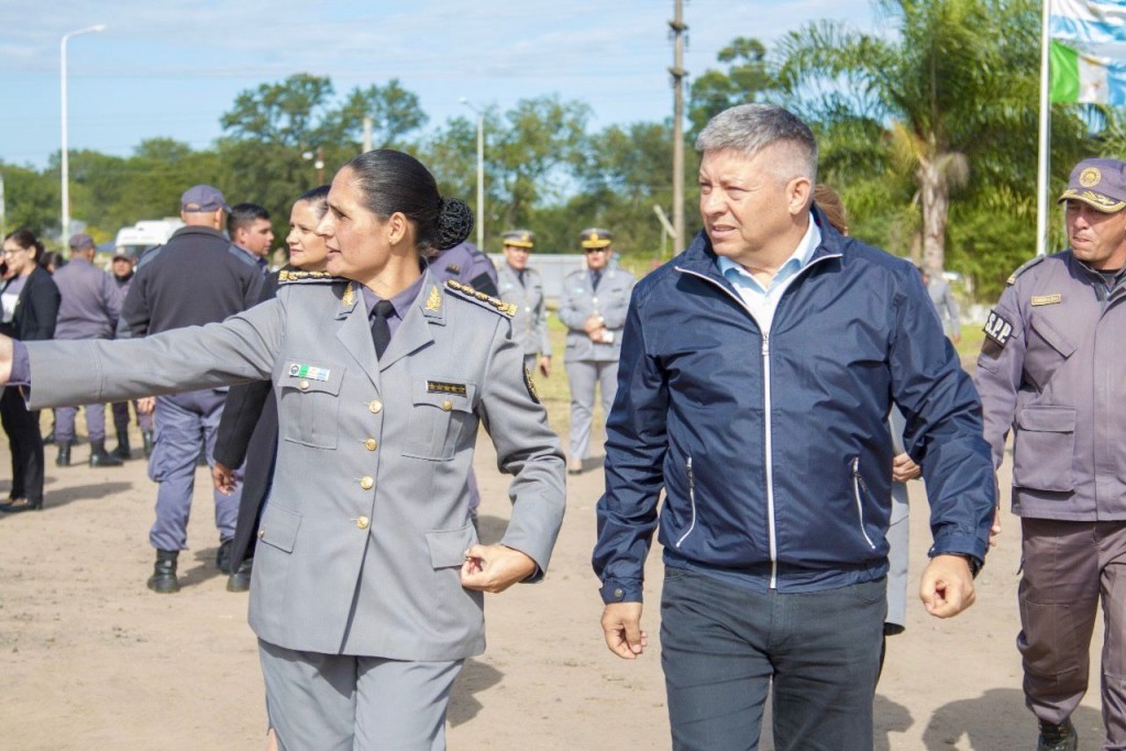 ​Servicio Penitenciario Provincial: El Ministro de Seguridad acompañó el acto de ascenso del personal