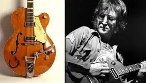 Subastaron por casi tres millones de dólares la guitarra con la que John Lennon grabó 