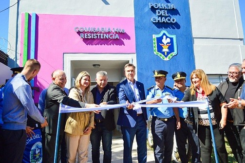 Inauguraron el edificio de la comisaría 14ª, en la zona Sur de Resistencia  