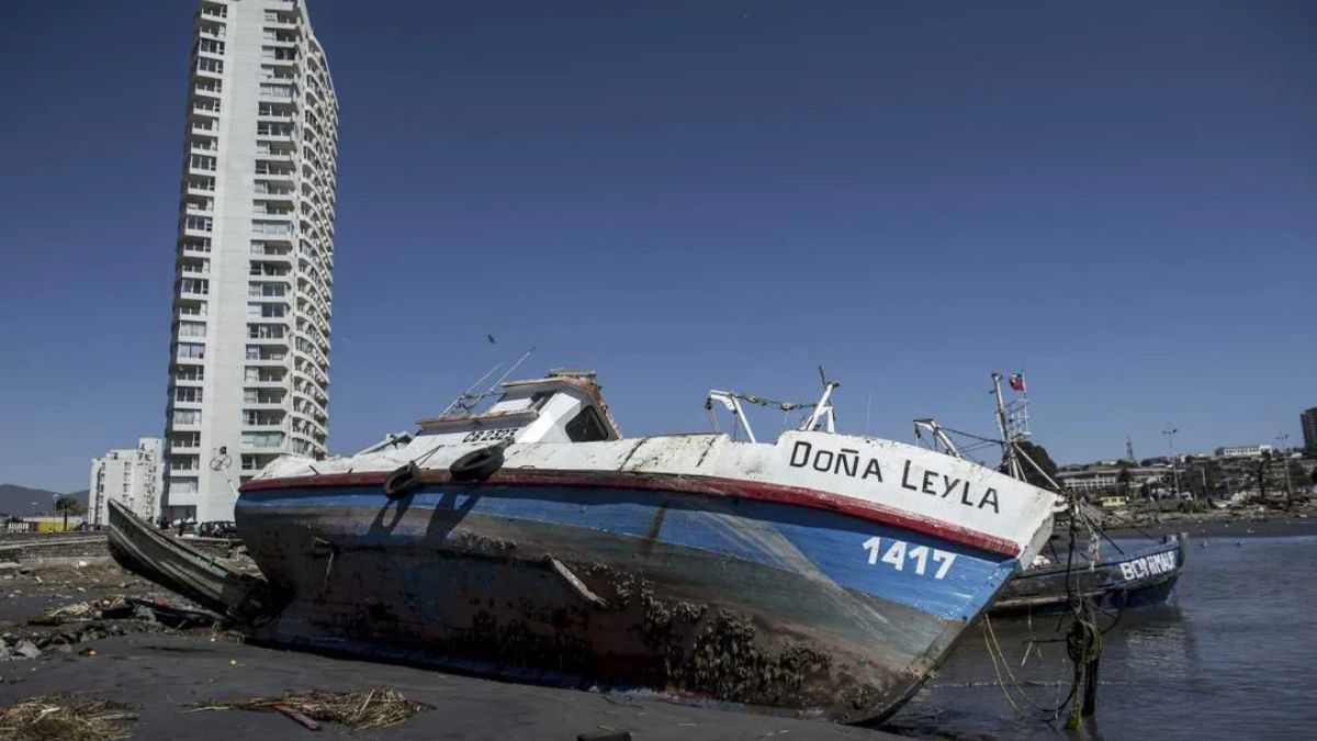 Un sismo de magnitud 7.4 sacudió Chile y hay alerta de tusnami