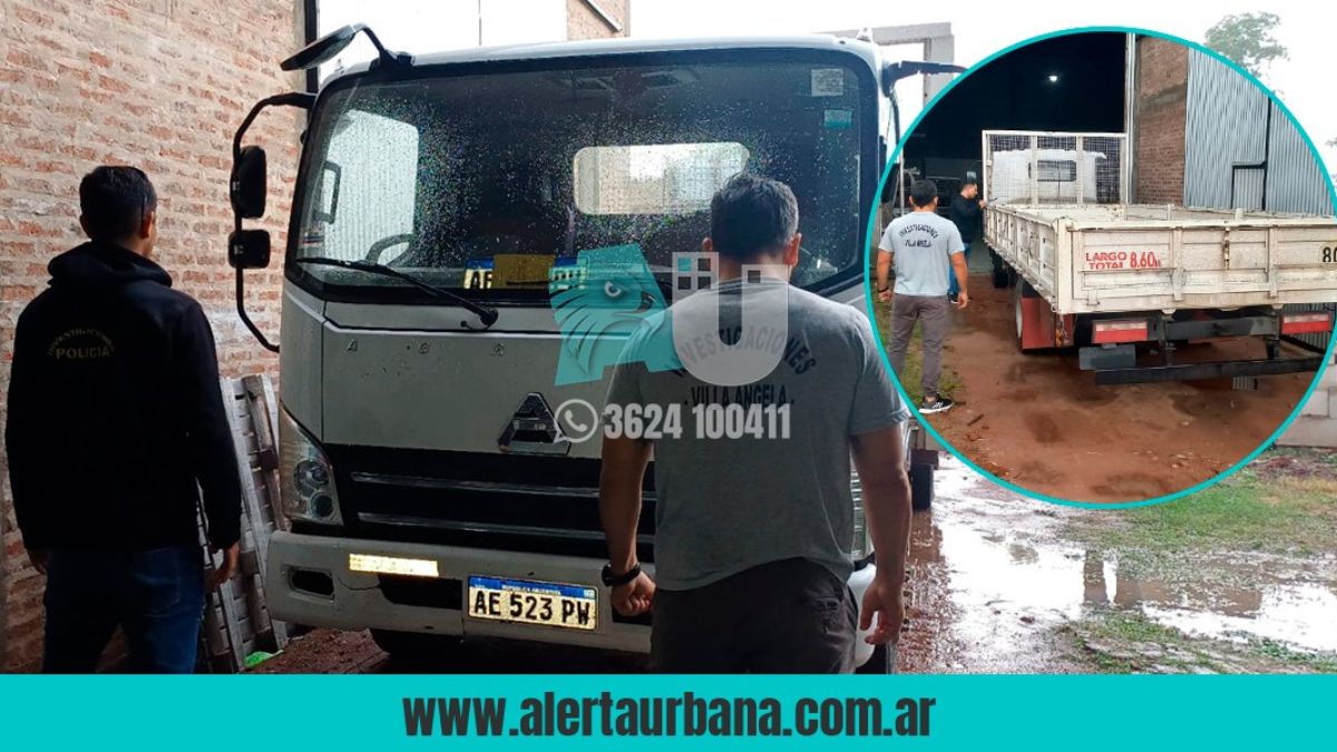 Secuestran camión en Villa Ángela por causa federal contra Walter Pasko