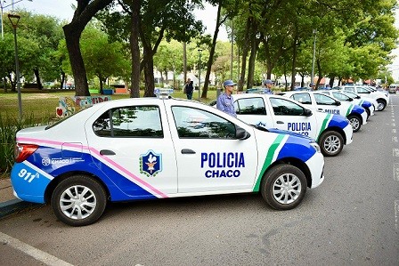 90 vehículos nuevos para la seguridad de los chaqueños