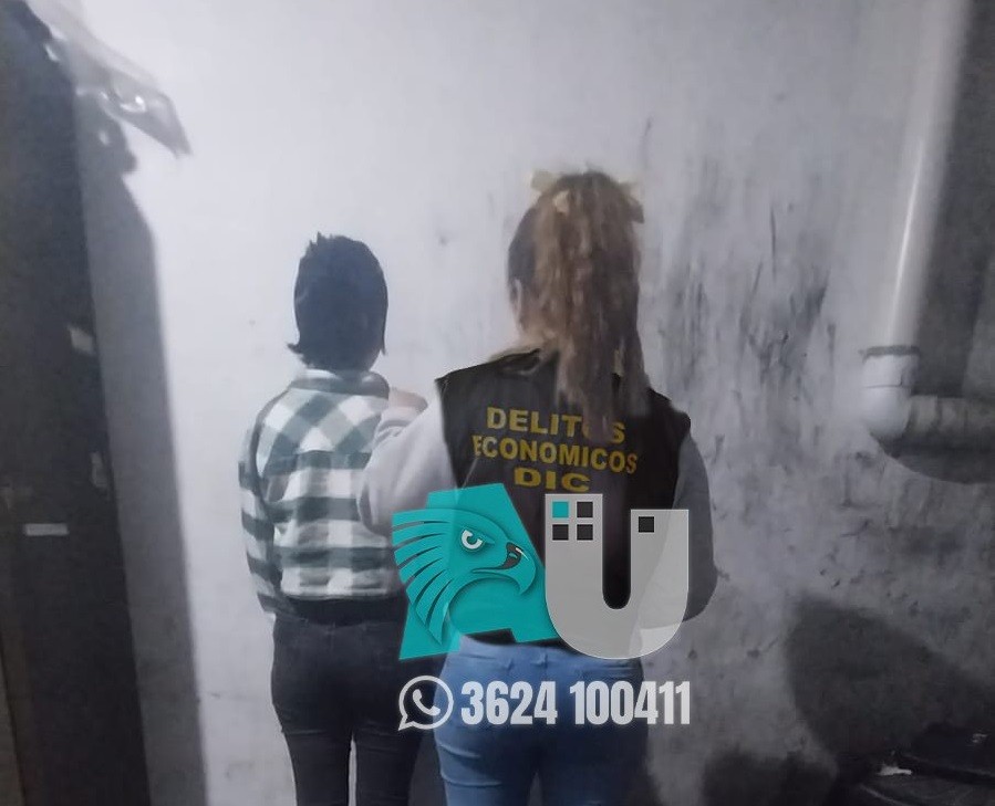 Una mujer fue detenida por agresión en una investigación por estafa inmobiliaria