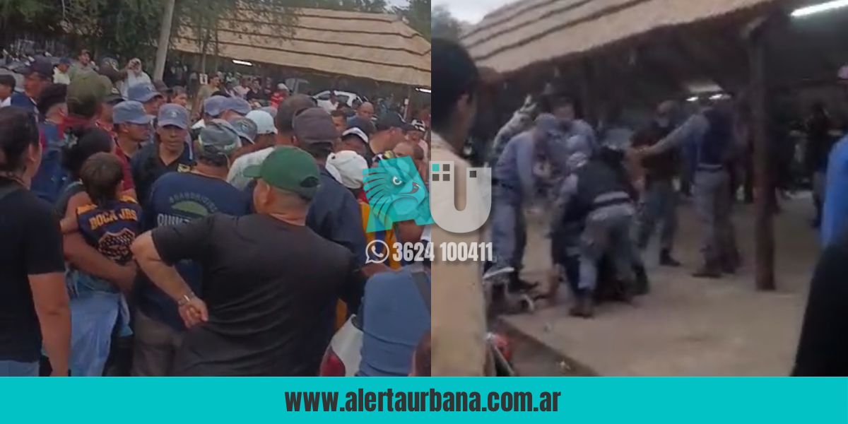 Violencia en carreras cuadreras en La Leonesa: le rompieron la cabeza a una oficial policial 