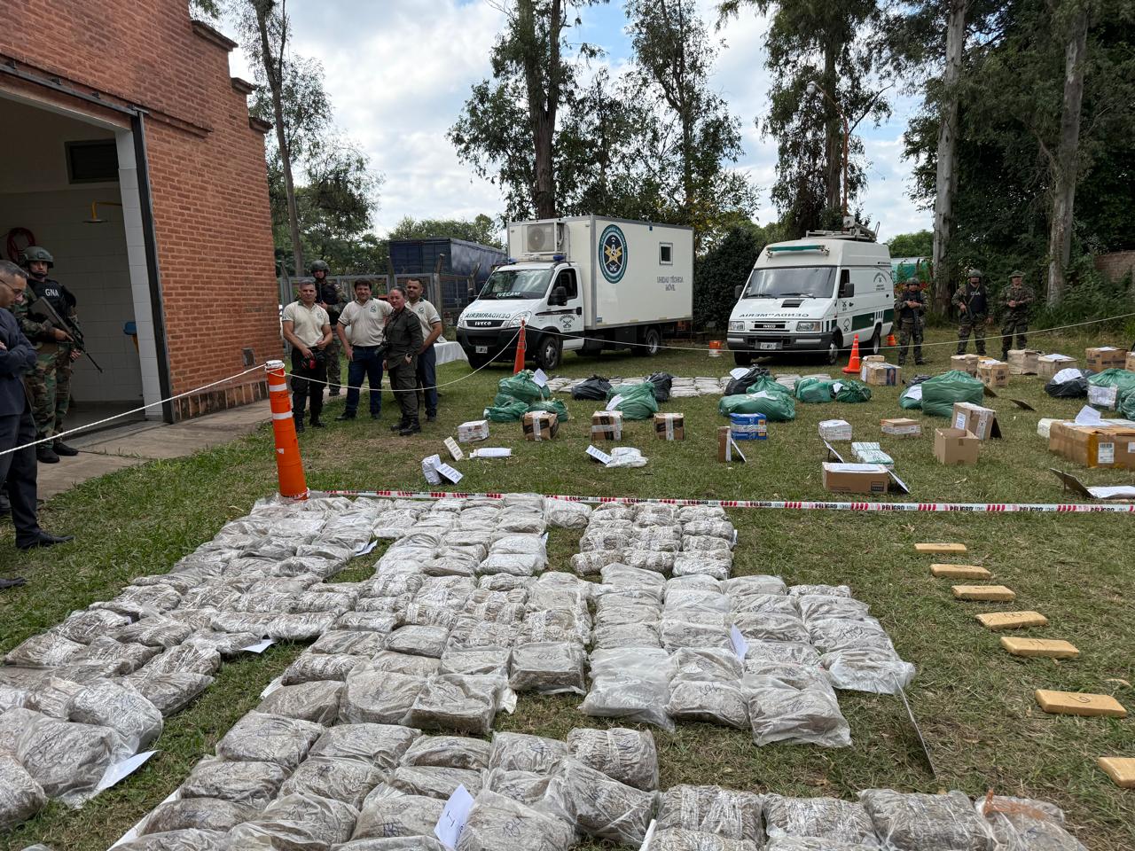 Quemaron en la capital chaqueña más de 1.800 kilos de droga