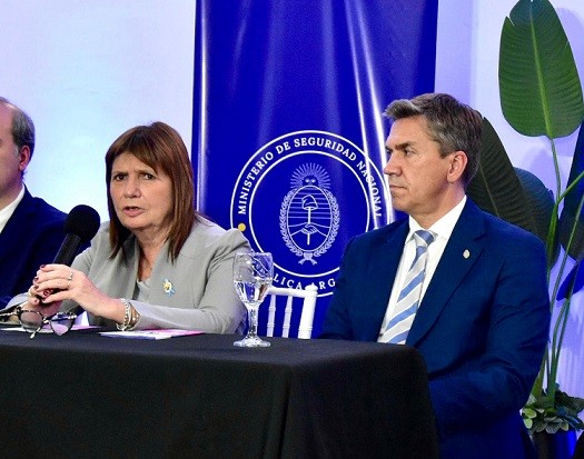 Zdero y Bullrich ratificaron el compromiso de combatir el delito en áreas de frontera