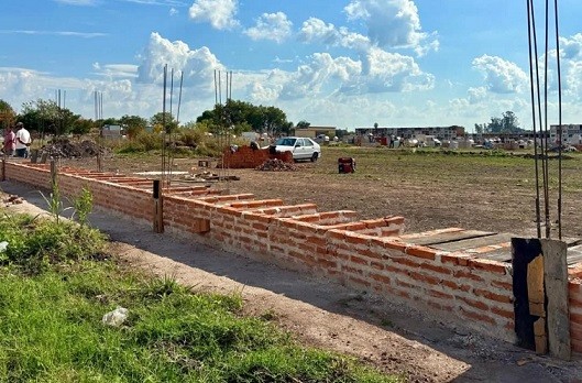 Avanzan las obras de infraestructura en el cementerio en Fontana