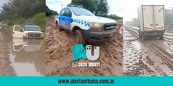 ¿Las rutas de Capitanich?: llovió y se demora el traslado de urnas electorales en El Impenetrable