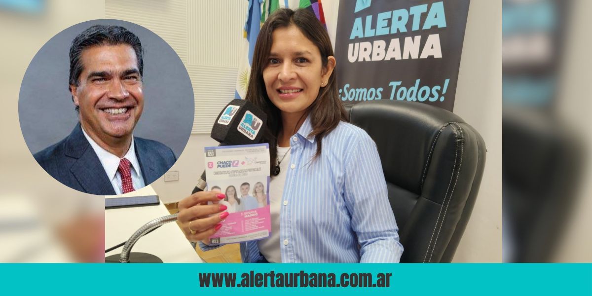 “Capitanich robó mucho”, dice candidata oficialista