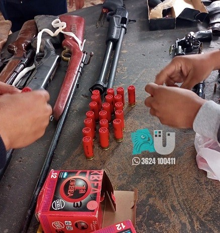 En una vivienda de Caá Catí guardaban siete armas de fuego sin papeles