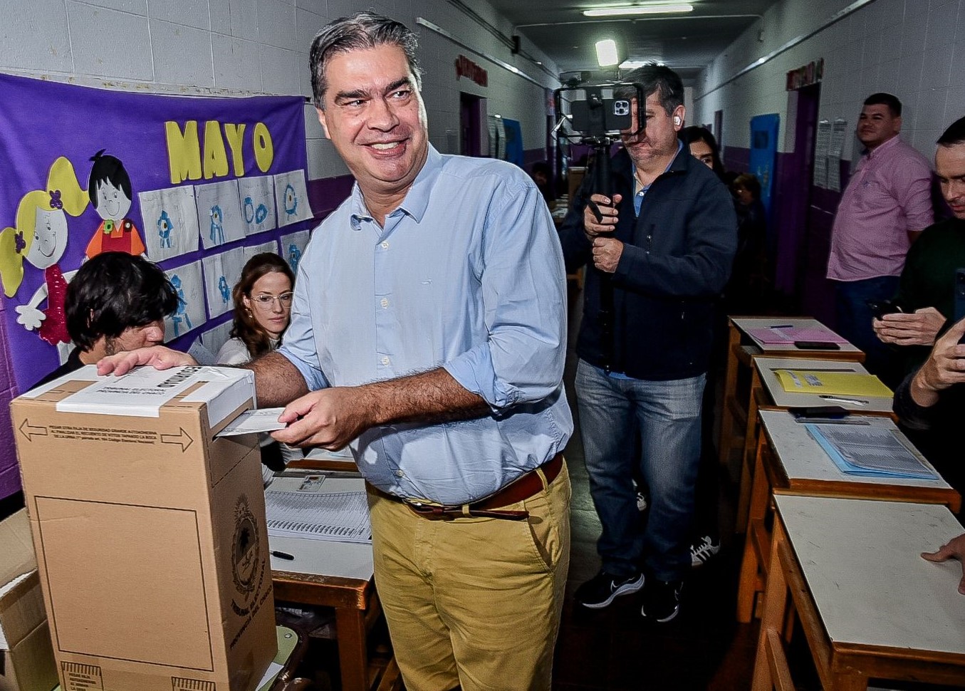 Votó Capitanich: “El Peronismo siempre va unido y hoy vamos a tener un buen resultado”