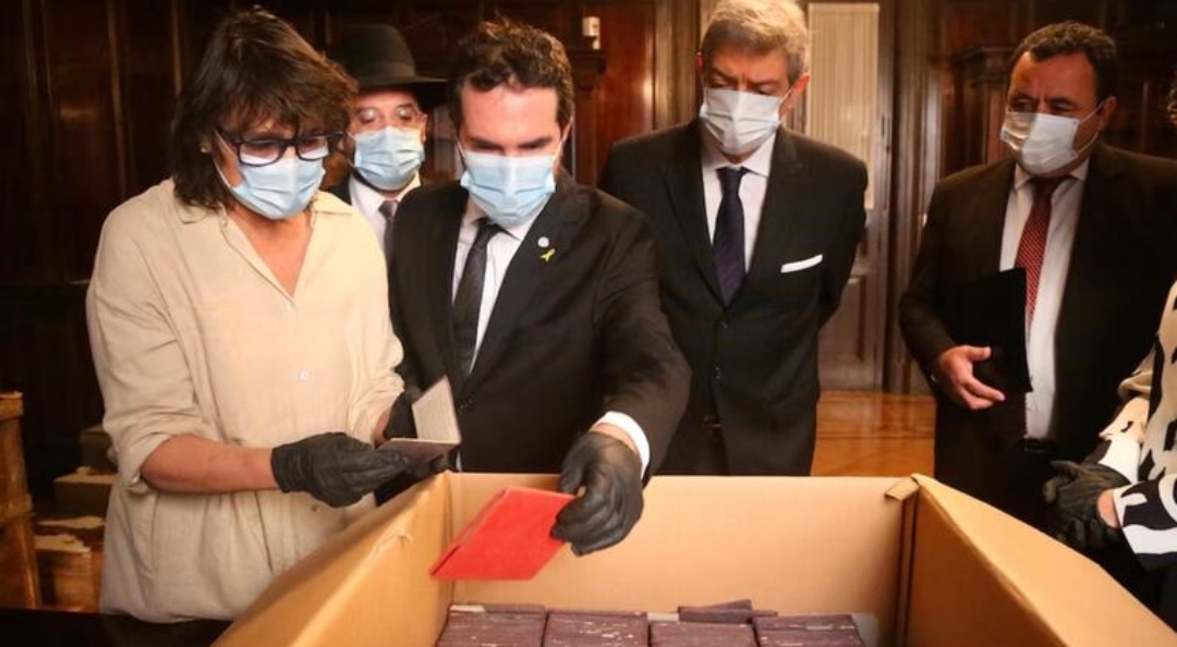 Encontraron cajas con material de propaganda nazi que estaban hace 84 años en la Corte Suprema