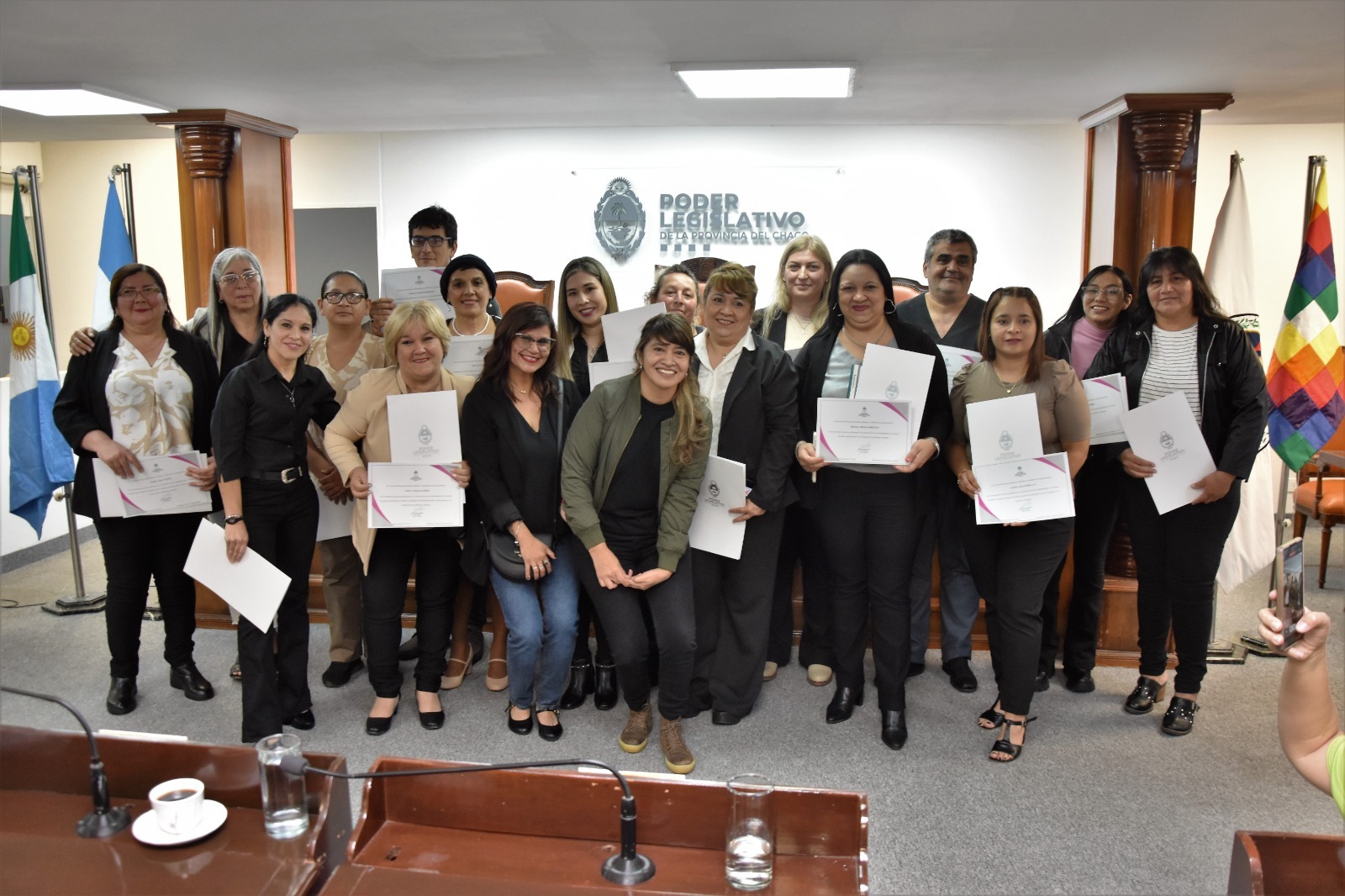    En su día, la Legislatura reconoció a enfermeros