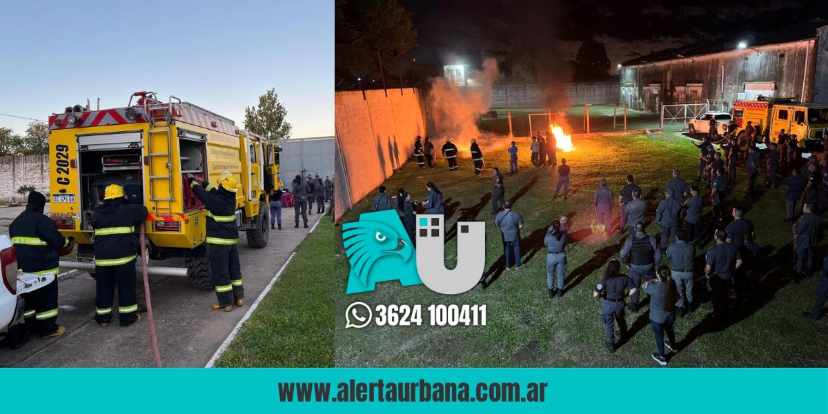 Penitenciarios se capacitaron sobre protocolo de emergencias
